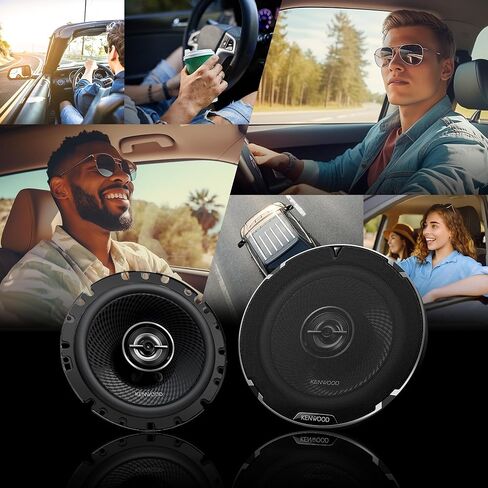 Kenwood KFC-6988RS 6" x 9" 4-Way Car Speakers – 670W Peak Power, Polypropylene Woofer Cone, Balanced Dome Tweeter, Acoustic Sound Harmonizer (Renewed) in Kuwait