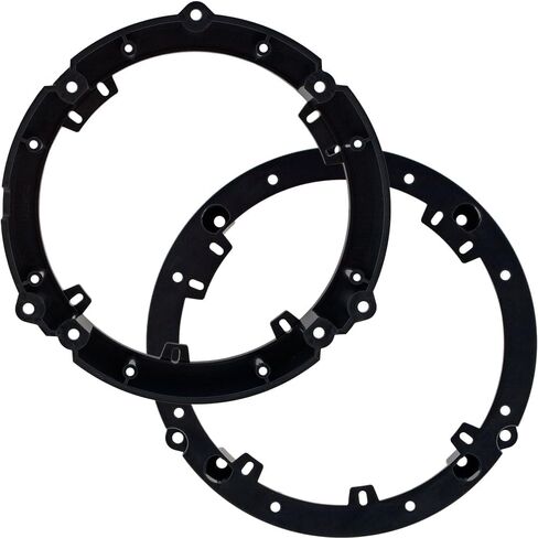 مكبرات صوت KICKER مقاس 6.5 بوصة لمجموعة ترقية Volkswagen Tiguan 2009-2023 - زوج من سلسلة CS مع محولات وحزام، مكبر صوت محوري 6 1/2 للباب الخلفي للسيارة CSC654، 46CSC654 in Kuwait