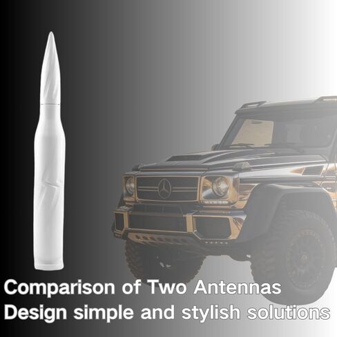 5.5 بوصة الأبيض رصاصة هوائي استبدال لفورد F150 F250 F350 RAM 1500 2500 رابتور شاحنة هوائي الملحقات in Kuwait