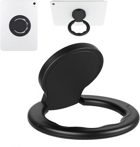 Tablet Stand Universal Tablet Hand Strap Holder with Hand Strap Rotating Sticky Tablets Stand Loop Fastening Handle Grip Portable Lightweight Handle Grip for All 7-11" Tablets in Kuwait