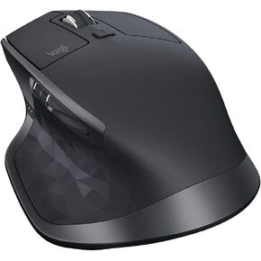 ماوس لوجيتك MX Master 2S اللاسلكي مع التحكم في التدفق عبر الكمبيوتر ومشاركة الملفات لأجهزة الكمبيوتر الشخصية وأجهزة Mac، الجرافيت (متجدد)