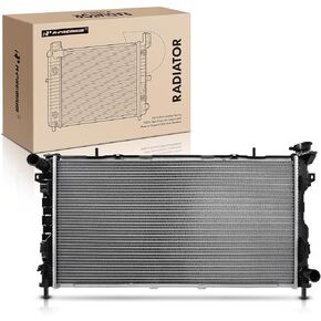A-Premium Engine Coolant Radiator Compatible with Chrysler Town & Country & Dodge Caravan, Grand Caravan, 2005-2007 V6 3.3L 3.8L, Replace# 4677692AA