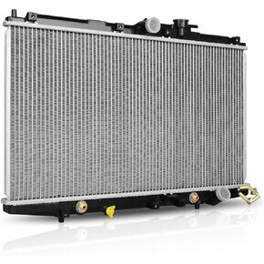 DWVO Radiator Complete Radiator Compatible with 2006-2015 Civic K20Z2/Z3 R18A1/A4/A9/Z1 19010RNBA01 19010RNBC51 1.8L 2.0L
