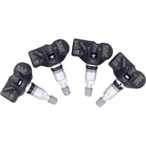 NewYall 4Pcs 433MHz TPMS Tire Pressure Monitoring System Sensor for Tiguan Beetle Eos Golf Jetta Passat Touareg Amarok A3 Q3 Q5 A6 TT A7 Q7 R8 RS5 911 Cayman Cayenne Panamera 5Q0907275B