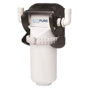 EcoPure EPWHE No Mess Whole Home Water Filtration System-Automatic Bypass-Made in USA-Encapsulated Make Filter Change a Snap
