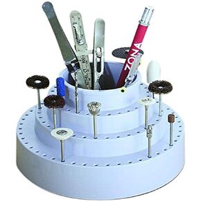 ZONA - 37865 Zona 37-865 Rotating Bur Holder for 114 3/32-Inch Shank Burs, 3-Inch Deep x 2-3/4-Inch Diameter Cup