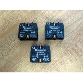 Telemecanique ZB2-BE102 Schneider Block ZB2BE102 24968 (Pack of 3)