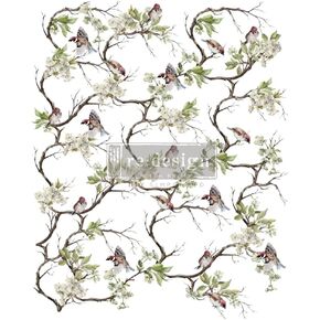 Redesign Décor Transfers® Blossom Flight24 x35,Wall Decals DIY Wallpaper Wall Stickers Murals Decor Furniture Decoration