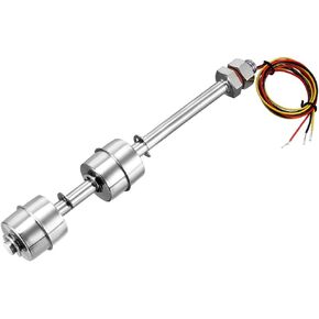 uxcell Stainless Steel Float Switch for Water Pump Tank swim pool garden pond Liquid Water Level Sensor M11 180mm Length