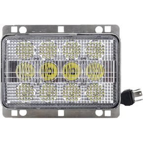 Dark Horse 60W Hi/Lo Beam Tractor LED Headlight AL152328, RE269110, AL152329 compatible with John Deere Tractor 5225, 5325, 5325N, 5425, 5425N, 5525, 5525N, 5625