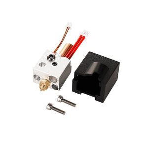 Sovol SV06 Plus Hotend Kit Coming with Brass Nozzle Heating Block Thermistor Heating Wire, Metal Throat and Silicone Cover for SV06 Plus SV07 SV07 Plus
