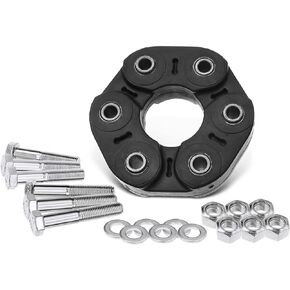 A-Premium Front Driveshaft Drive Shaft Coupler Flex Joint with Bolts Compatible with Volkswagen Touareg 2004-2014 & Porsche Cayenne 2003-2014, Replace# 7L0521403