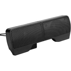 Laptop Soundbar Speakers, Mini Wired Portable Computer Speaker USB Powered Speaker for Desktop PC Notebook Laptop Tablets Plug and Play Mini Speaker Powered Stereo Multimedia Speaker