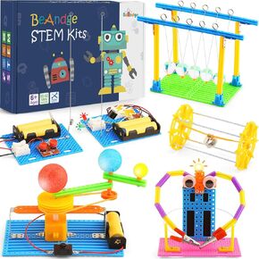 STEM Science Kits for Kids Age 8-12, Science Experiments Projects Activities for Boys 6-8 Girls 8-10, Engineering Building Kit 5-7 STEM Toys 7+, Crafts for 6 7 8 9 10 11 12 13 + Year Old Boy Gifts