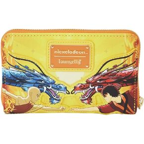 Loungefly Avatar the Last Airbender Fire Dance Zip-Around Wallet Standard