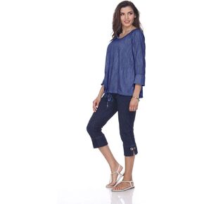 Neon Buddha Women's Standard Everglades Top, surf, Large