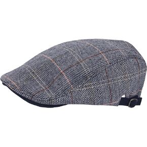 RaOn G66 Men Big Plus Size Herringbone XL XXL Newsboy Cap Cabbie Flat Golf Gatsby Hat
