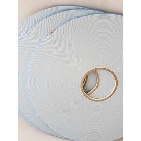 Double Coated Window Glazing Tape, DC-PEF06P, Width 1/16" x Thick 1/4" x 150’ White