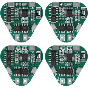 4PCS 4S 40A 16.8V Li-ion Lithium Battery Protection Board PCB BMS 18650 Lithium Charger Protection Circuit with Balance for Drill Motor