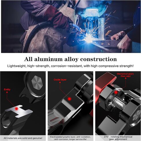 حامل مقود الدراجة النارية لـ Insta360، حامل عصا سيلفي لمقود الدراجة لشخص ثالث مع واجهة سقاطة متوافق مع Insta360 X4 X3 X2 X ONE RS R، GoPro، مثالي لتصوير فيديو الدراجة in Kuwait