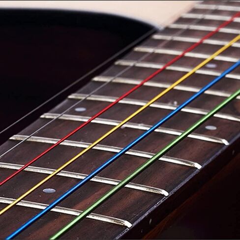 3 Sets Of 6 Acoustic Guitar Strings Steel String With 4 Guitar Picks, Guitar String Winder Guitar Kit For Beginners Performers in Saudi Arabia