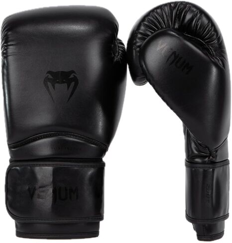 Venum Contender 1.5 Boxing Gloves - Black/Black - 16 Oz in Saudi Arabia
