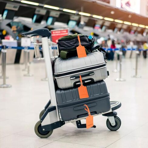 4 Pack Luggage Tag Set,4 Color,Assorted Bright Tags for Easy Identification with Privacy Protection,Durable and Fun Design for Suitcases and Travel Bags in Saudi Arabia