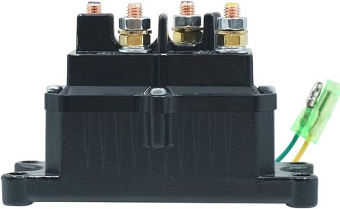 Triumilynn 12V 250A Winch Solenoid Relay Contactor for ATV UTV Boat Vehicle Industry Winch 1500-5000lbs, Replace 63070 62135 74900 70715 2875714 in Kuwait