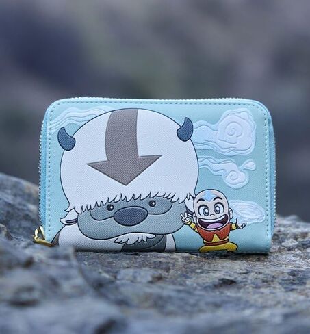 الصورة الرمزية Loungefly The Last Airbender Aang Appa وMomo Zip Round Wallet in Saudi Arabia