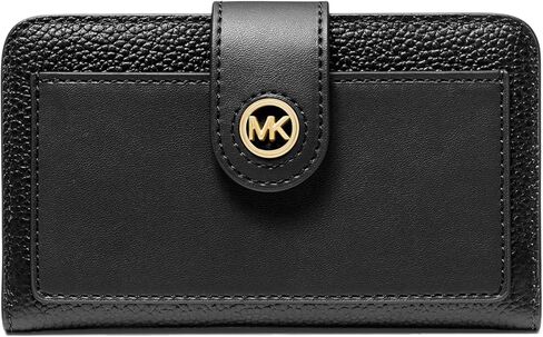 Michael Kors Women's Mk Charm Medium Tab Pocket Bifold in Saudi Arabia