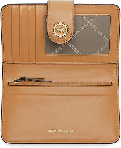 Michael Kors Women's Mk Charm Medium Tab Pocket Bifold in Saudi Arabia