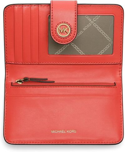 Michael Kors Women's Mk Charm Medium Tab Pocket Bifold in Saudi Arabia