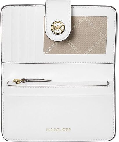 Michael Kors Women's Mk Charm Medium Tab Pocket Bifold in Saudi Arabia