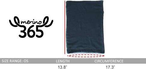 قناع رقبة Merino 365، 100% NZ Merino، مقاس واحد in Saudi Arabia