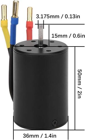 ملحق ترقية محرك بدون فرشاة 3650 3100KV لطراز سيارة RC 1/10 in Kuwait