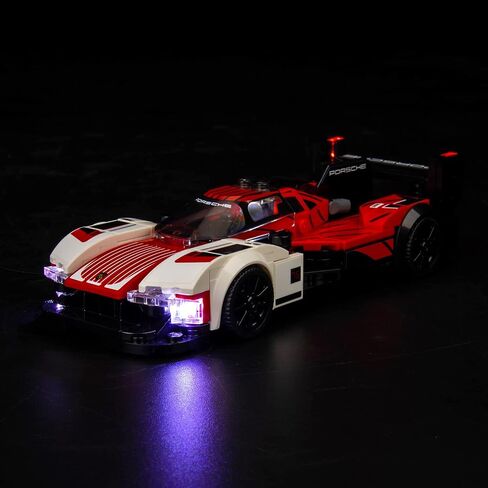 مجموعة إضاءة LED VONADO لمجموعات أبطال سرعة Lego 76918، إضاءة DIY متوافقة مع Lego McLaren Solus GT (بدون نموذج Lego)، أضواء ديكور إبداعية لـ Lego McLaren F1 LM (الضوء فقط) in Saudi Arabia