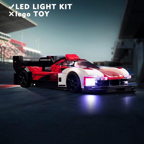 مجموعة إضاءة LED VONADO لمجموعات أبطال سرعة Lego 76918، إضاءة DIY متوافقة مع Lego McLaren Solus GT (بدون نموذج Lego)، أضواء ديكور إبداعية لـ Lego McLaren F1 LM (الضوء فقط) in Saudi Arabia