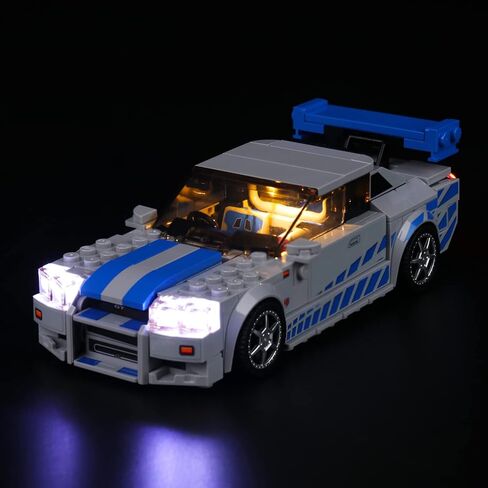 مجموعة إضاءة LED VONADO لمجموعات أبطال سرعة Lego 76918، إضاءة DIY متوافقة مع Lego McLaren Solus GT (بدون نموذج Lego)، أضواء ديكور إبداعية لـ Lego McLaren F1 LM (الضوء فقط) in Kuwait