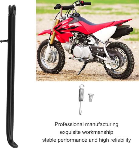 420mm/16.54 inch Motorcycle Kickstand, Universal Motorcycle Kickstand Clamp On Side Kick Stand, Metal Kick Stands Adult Motorcycle Accessories, Nonslip Motorcycle Foot Side Stand Support Replacement in Saudi Arabia