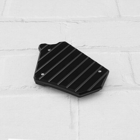 CNC Motorcycle Side Kick Stand Kickstand Extension Plate with Hex Handle Aluminum Alloy Compatible with BMW R1200GS LC 13-16 / R1200GS Adventure LC 14-16, Black and Silver in Saudi Arabia
