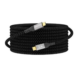 20FT usbc to usbc Cable Compatible with Thunderbolt 4/3, 20Gbps High Speed Data Transfer, 100W PD Fast Charging, 4K@60Hz Video Monitor Display Cord,USB 3.2 gen 2 for ssd in Saudi Arabia