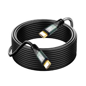 USB C to C Cable 15FT,240W 4K60HZ USB Type C GEN2x2(Data usb3.1),Type C Video Output From USB3.2/ USB4.0 Fast Charging & Sync for Xreal MacBook Pro iPad Pro iPhone 15-16-17 Pro Portable Monitor in Saudi Arabia