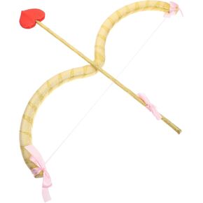 Healeved Golden Cupid Bow and Arrow Prop Set Newborn Photography Props 1 Month Party Decorations and Themed Masquerade Events Valentine Cosplay Accessories in Kuwait