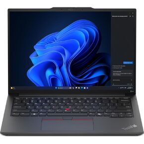 Lenovo 2025 ThinkPad E14 Gen 6 Business Laptop - 14 بوصة 1920x1200-16-Core Intel Ultra 7 155H - 32 جيجا رام 2 تيرابايت SSD - Intel Graphics - Thunderbolt 4 - Wi-Fi 6 - صوت عالي الدقة - كاميرا 720p HD - W11P - أسود in Kuwait