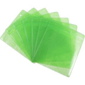DOITOOL 200pcs Plastic CD DVD Sleeves 12cm Storage Holder Carrying Case for Car and Household Media Organization Random Color in Kuwait