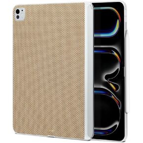 حافظة PITAKA iPad Pro 11 بوصة 2025/2024، حافظة متوافقة مع لوحة المفاتيح السحرية لجهاز iPad Pro M5/M4، تدعم شحن قلم Apple، مصنوعة من ألياف الأراميد [حافظة MagEZ 2 - أصفر كانيون] in Kuwait