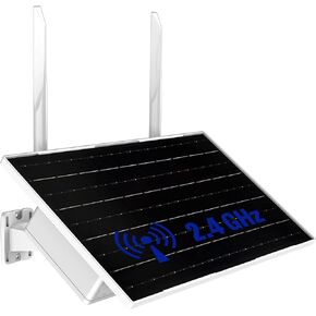 Solar WiFi Extender Outdoor – Solar Powered Long Range Signal Booster, No Wires, Easy Setup WiFi Repeater for Yard Farm Ranch RV, 2.4GHz 300Mbps, 27000mAh, IP66 Waterproof, Works with Any Router in Kuwait