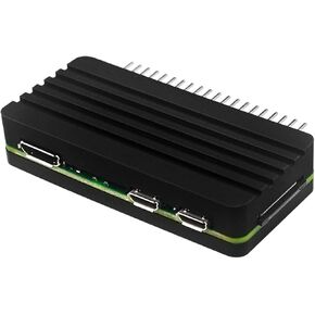 Robust Aluminum for Case for 2 for W Enclosure Easy Access Ports for Shell Box with 40Pin GPIO Header in Kuwait