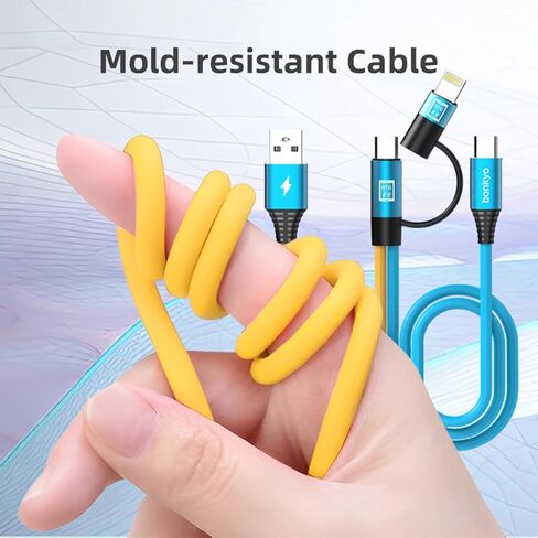 Cable OTG 2-in-1, Smart Chip Live Cable, Faster Charging Speed, Audio/Data Transmission, Suitable for Apple, Android and Audio Mixers in Kuwait