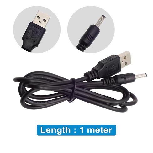 شاحن USB متوافق مع روبوت تنظيف الشواية الأوتوماتيكي Grillbot، كابل شحن بديل بطول 1 متر، أسود in Kuwait